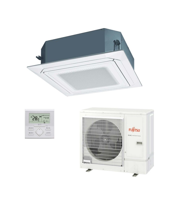 1x1 Fujitsu AUY100T-KA split cassette Climatisation inverseur à  flux circulaire