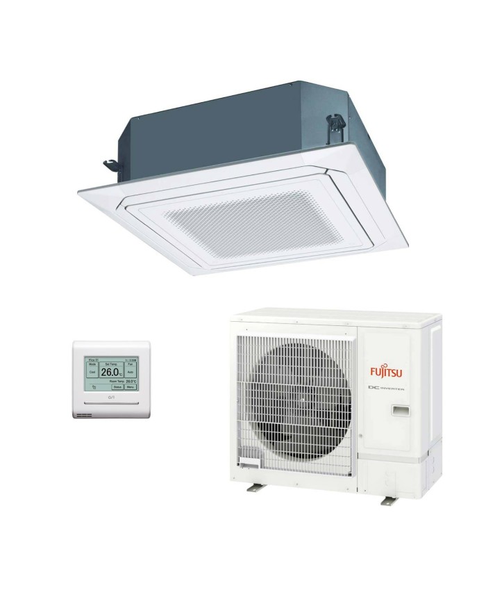1x1 Fujitsu AUY100T-KA split cassette Climatisation inverseur à  flux circulaire