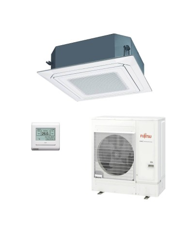 Climatiseur à  cassette split 1x1 Fujitsu AUY140-KR à  flux circulaire