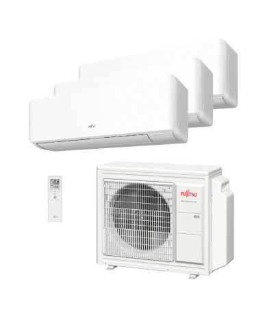 Climatiseur multi-split Fujitsu ASY3520U3MI-KM (W) 3x1 avec Wi-Fi inclus