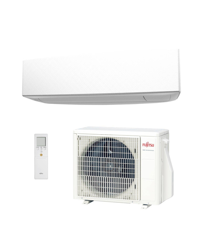 Climatisation 1x1 Fujitsu ASY25-KE Onduleur split wall blanc avec Wi-Fi inclus