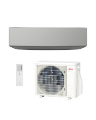 Climatisation 1x1 Fujitsu ASY20-KE Silver split wall Onduleur avec Wi-Fi inclus