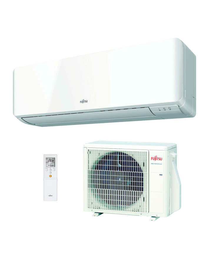 Climatisation 1x1 Fujitsu ASY20-KMC split wall Onduleur
